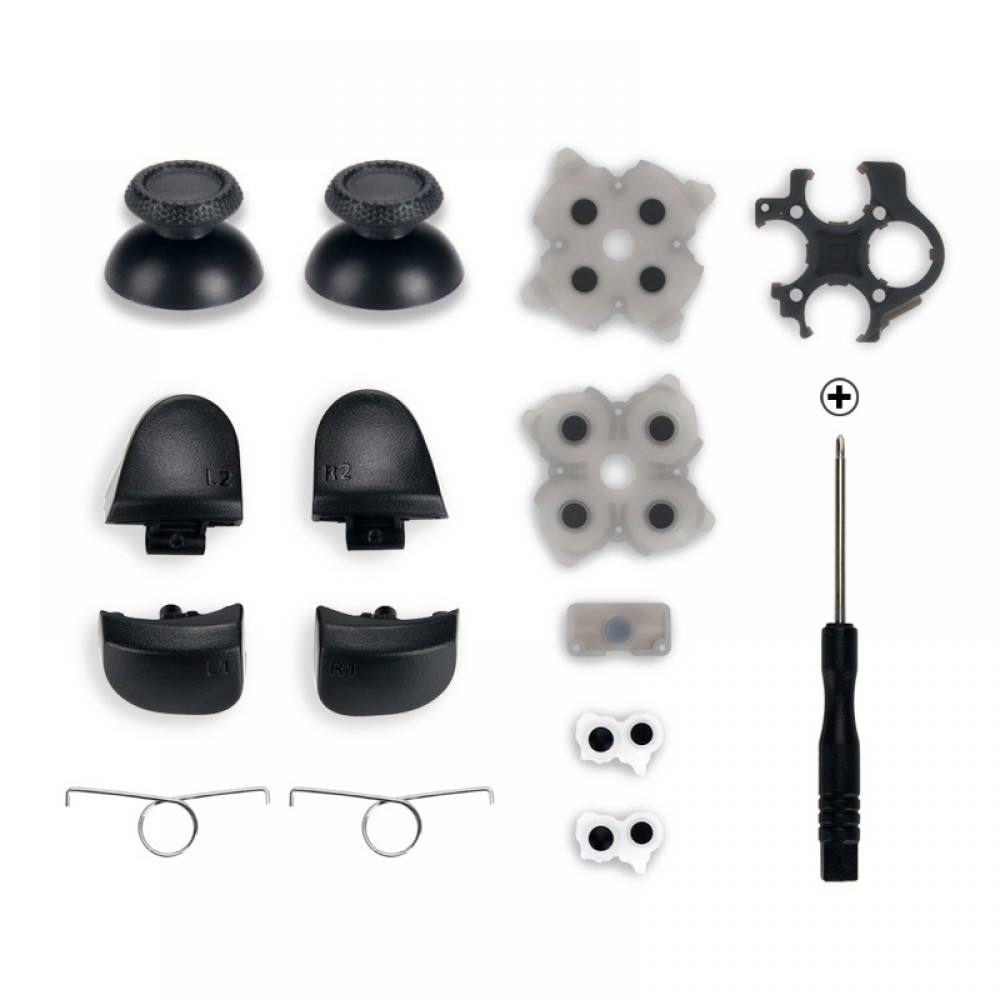 Für PS5 Controller V3 Version L1 R1 L2 R2 3D-Analog Tasten Reparatur Kit