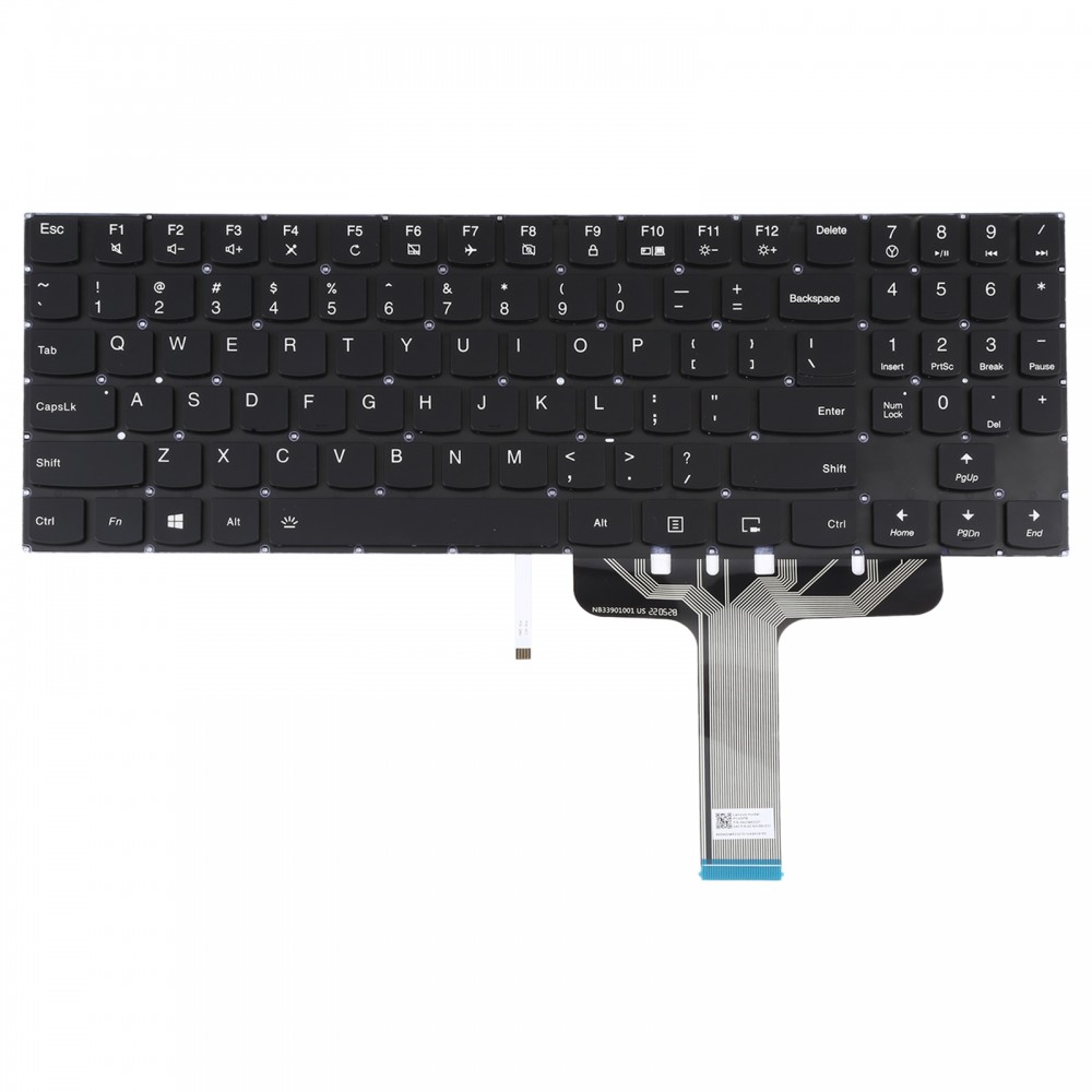 Clavier version américaine avec rétroéclairage pour Lenovo Y520