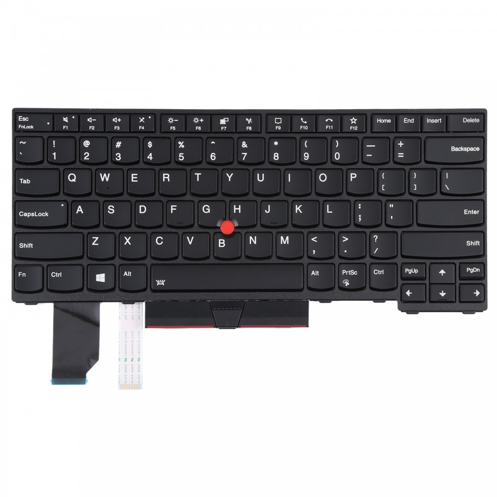 Клавиатура американской версии с подсветкой и указателем для Lenovo Thinkpad L14