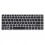 HP EliteBook 840 G1 ამერიკული ვერსიის კლავიატურისთვის, შუქით და მითითებით (ვერცხლისფერი)