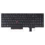 Клавиатура американской версии с указателем для Lenovo Thinkpad T570 T580 (черный)