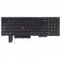 Клавиатура американской версии с указателем для Lenovo Thinkpad P15V L15 (черный)