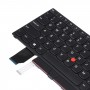Клавиатура американской версии с указателем для Lenovo Thinkpad P15V L15 (черный)