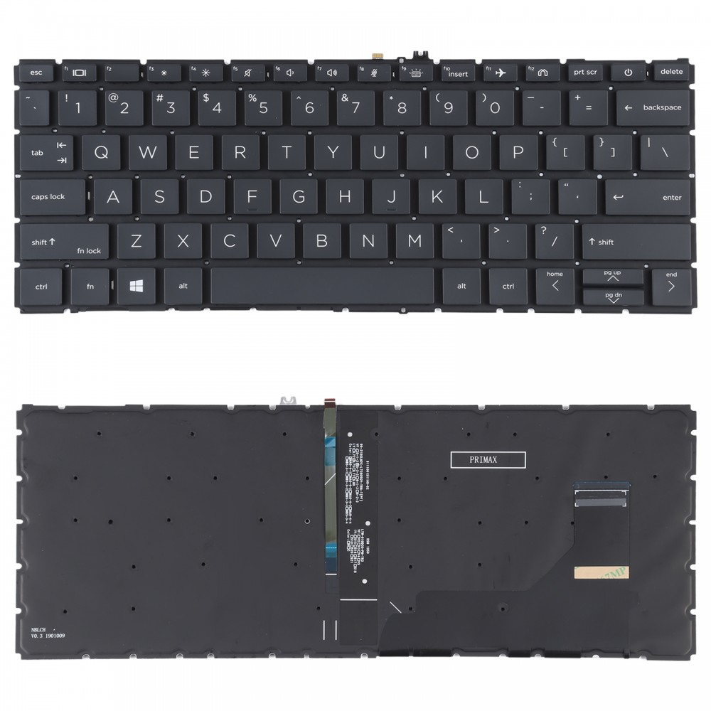 Para teclado HP Elitebook 830 G7 G8 versión estadounidense con retroiluminación