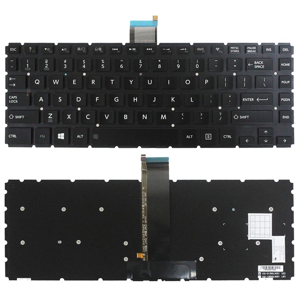 TOSHIBA L40-B / L40D-B / L45-B amerikai verziójú laptop háttérvilágítású billentyűzethez