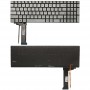 Tastiera americana con retroilluminazione per Asus GL551 GL551J GL551JK GL551JM GL551JW GL551JX G552 G552V G552VW G552VX FZ50JX GL752VW GL742VW (Argento)