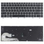 Dla HP Elitebook 840 G5 846 G5 745 G5 wersja amerykańska klawiatura z drążkiem wskazującym (srebrna)