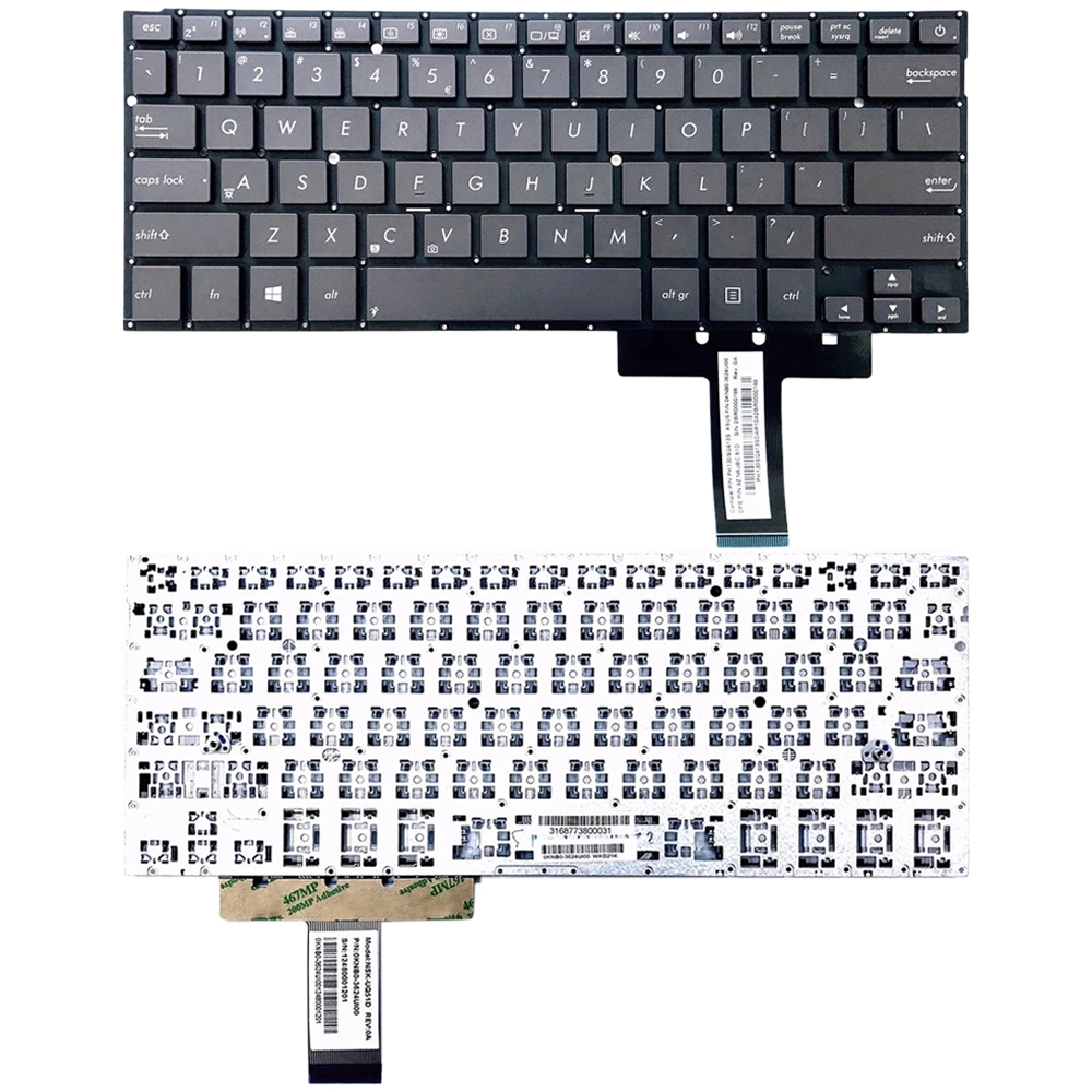 Klávesnice americké verze pro Asus UX32 UX32A UX32L UX32LA UX32LN UX32V UX32VD