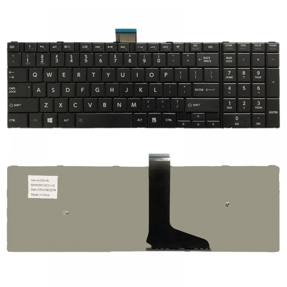 US-Version Tastatur für Toshiba Satellite C50D C50-A C50-A506 C50D-A C55T-A C55-A C55D-A