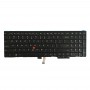 Teclado versión estadounidense para Lenovo Thinkpad E540 E545 E531 T540 T540P W540 W541 W550s