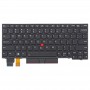 Klávesnice americké verze s podsvícením pro Lenovo ThinkPad X280 A285 X390 X395 X13 L13 01YP160 01YP040