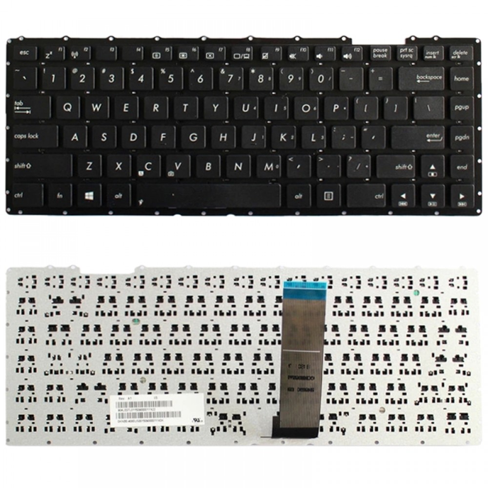 מקלדת גרסת ארה"ב עבור Asus K45 X450 X450 X450V X450VB X450VC X450C X450E