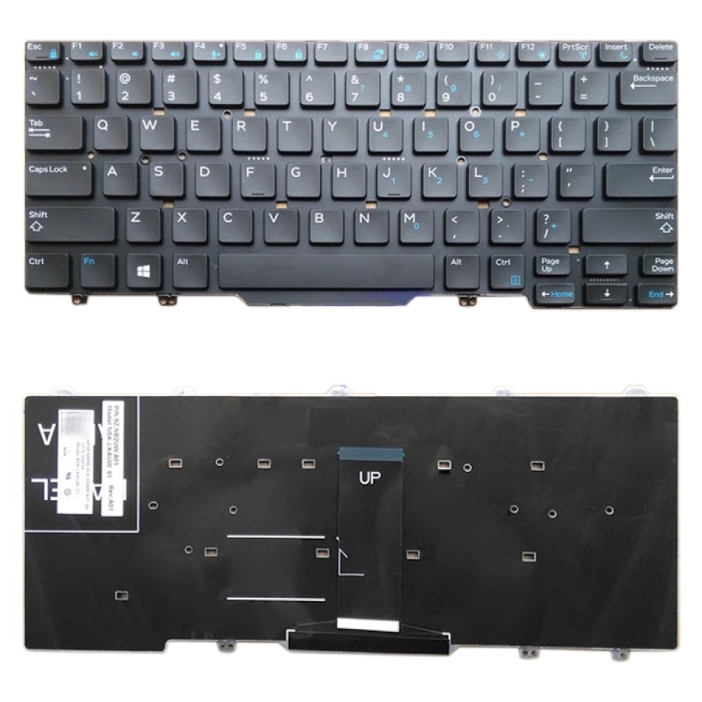 Klávesnice americké verze pro Dell Latitude 3340 E3340 7350 E5450 E7450 5450 7450