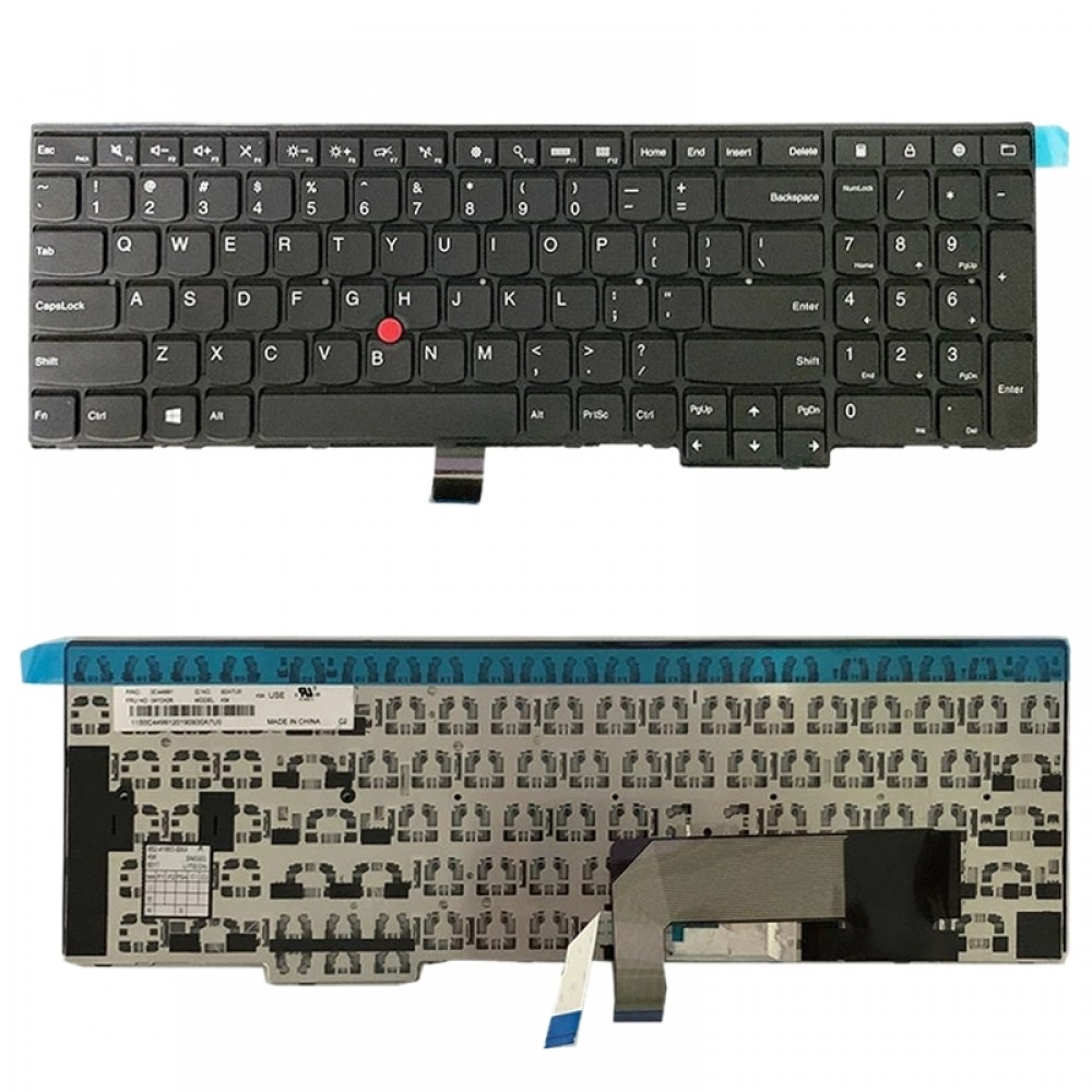 ამერიკული ვერსიის კლავიატურა Lenovo Thinkpad W540 T540P W541 T550 W550S L540 L560 E531 E540 P50S T560