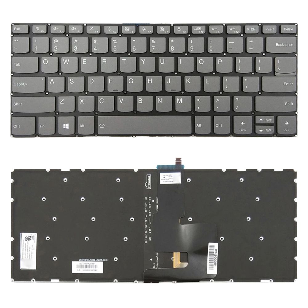 Clavier version américaine avec rétroéclairage pour Lenovo Yoga 320-14 320S-14IKB 120S-14IAP 520-14IKB14ISK