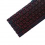 Клавіатура американської версії з підсвічуванням для MSI GT62 GT72 GE62 GE72 GS60 GS70 GL62 GL72 GP62 GT72S GP72 GL63 GL73 (червона)