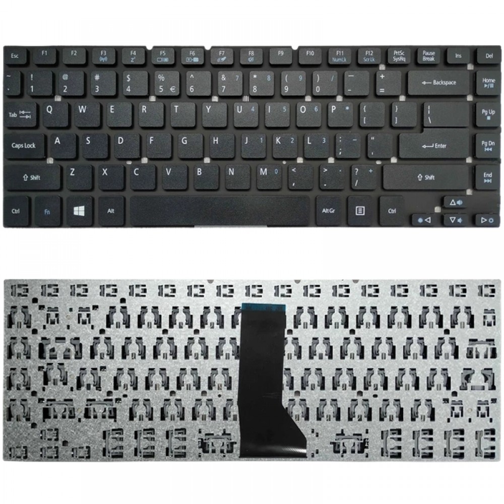 מקלדת גרסת ארה"ב עבור Acer Aspire 3830 3830T 3830G 3830TG 4830 4830G 4830T 4830TG 4755 4755G V3-471
