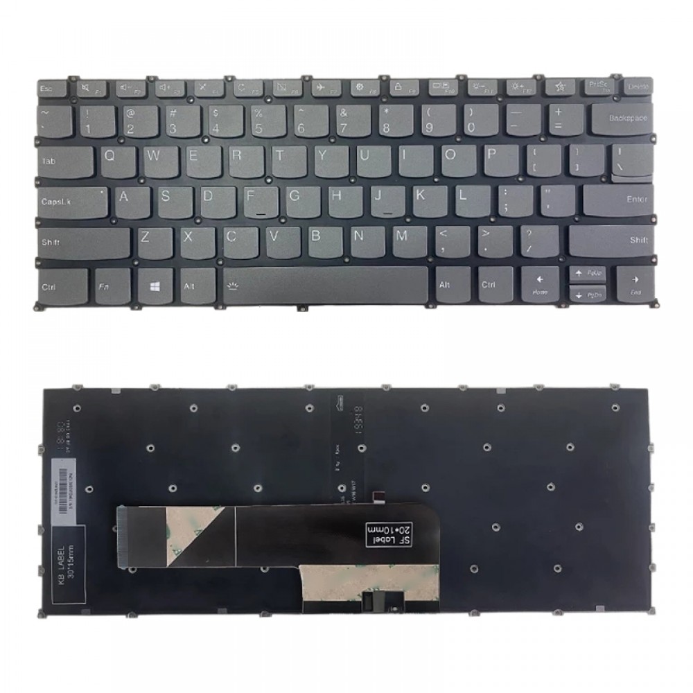 Tastiera versione USA con retroilluminazione per Lenovo XiaoXin-13IML 2019 S340-13IML S340-13 YOGA 14SITL 2021