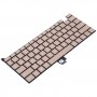 Klawiatura w wersji amerykańskiej bez przycisku zasilania do laptopa Microsoft Surface Go 1934 (złota)