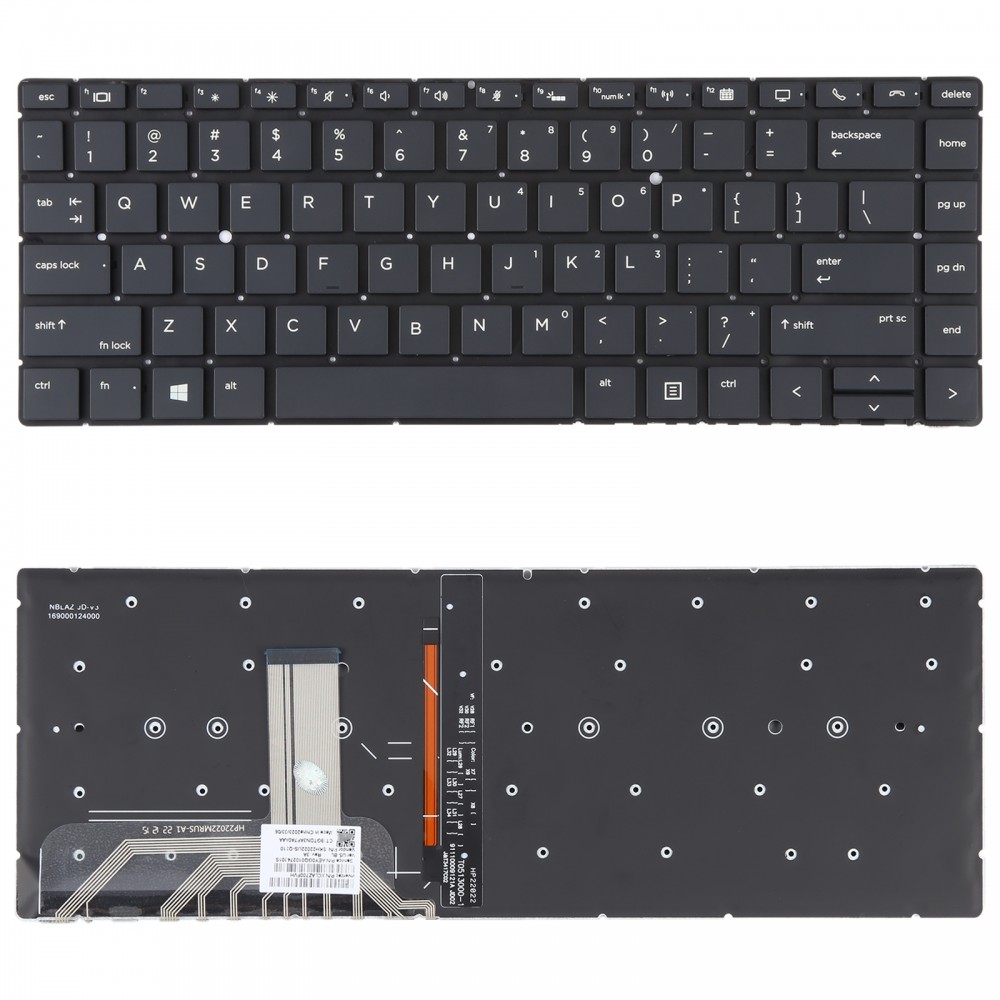 HP EliteBook x360 1040 G5 G4 2H-BAZUKI64312 US-version näppäimistö taustavalolla