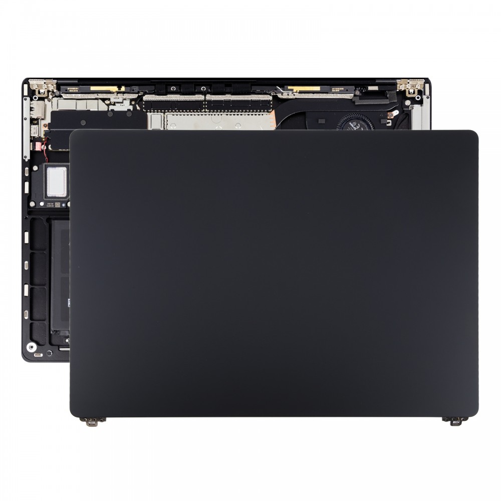 Per Microsoft Surface Laptop 3 4 5 1872 1873 Coperchio anteriore lato A da 15 pollici (nero)