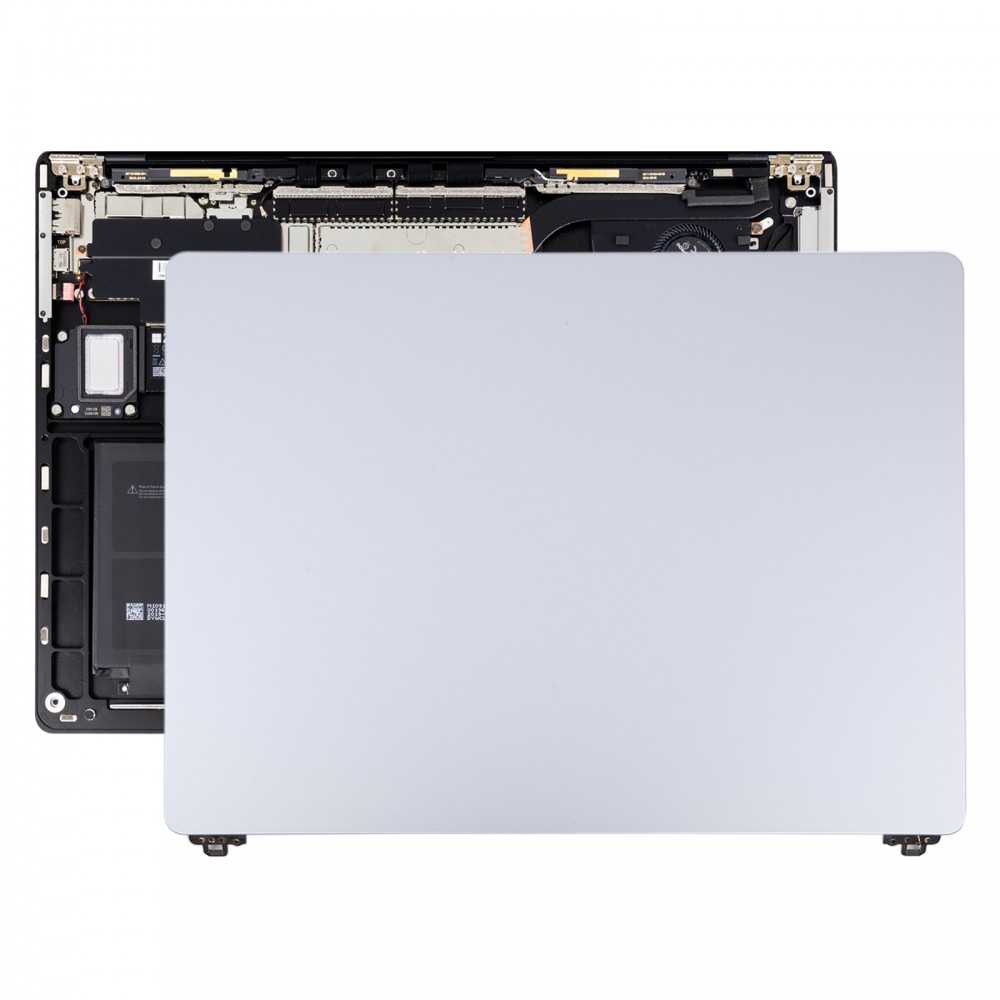 Pro Microsoft Surface Laptop 3 / 4 / 5 1979 1867 1868 1958 13,5palcový přední kryt na straně A (stříbrný)