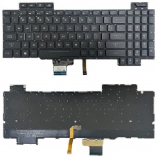 Para ASUS GL504 GL504GV GL504G GL504GM Teclado portátil con retroiluminación versión estadounidense (negro)