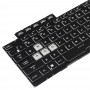 Клавіатура для ноутбука Asus TUF Gaming F15 FX506 FA506 із підсвічуванням (чорна)