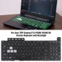 Клавіатура для ноутбука Asus TUF Gaming F15 FX506 FA506 із підсвічуванням (чорна)