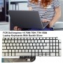 Клавиатура ноутбука с подсветкой для Dell Inspiron 15 7590/7791/5584 (серебристая)