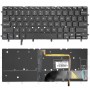 Pro Dell XPS 13 9343 13 9350 9360 Americká verze Podsvícená klávesnice notebooku (černá)