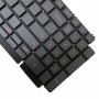 For Dell Inspiron G15 5510 5511 5515 5520 US Version Orange Backlight Laptop Keyboard(Black)
