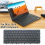 Pour Dell 5510 M5510 15-7558 7568 XPS 15-9550 clavier d'ordinateur portable version américaine (noir)