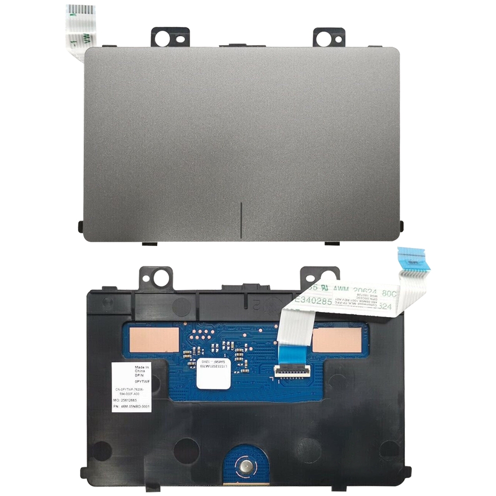 Pavé tactile pour ordinateur portable avec câble flexible pour Dell 7348 7359 (gris)