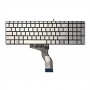 עבור HP 15-BS / 15-CC גרסת ארה"ב מקלדת תאורה אחורית למחשב נייד (כסף)