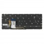 עבור HP X360 13-4000 גרסת ארה"ב מקלדת תאורה אחורית למחשב נייד (כסף)