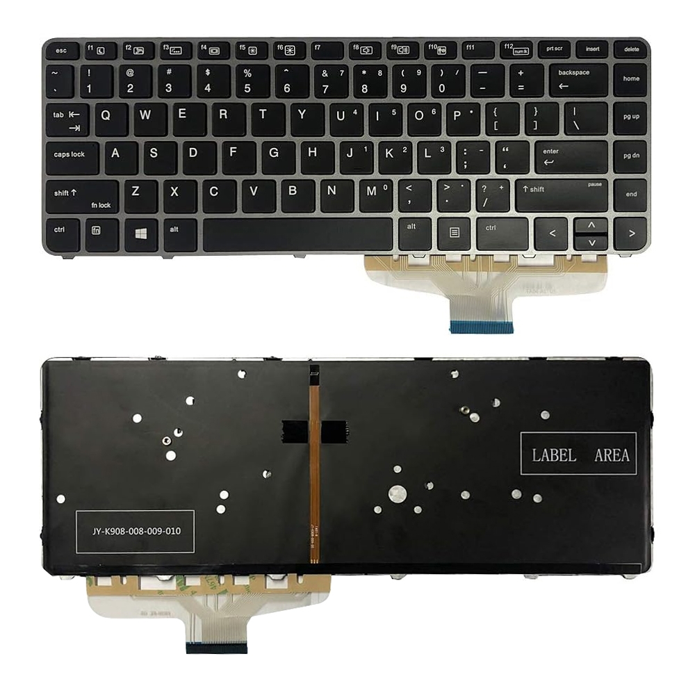 Pro podsvícenou klávesnici notebooku HP Elitebook Folio 1040 G3 US verze