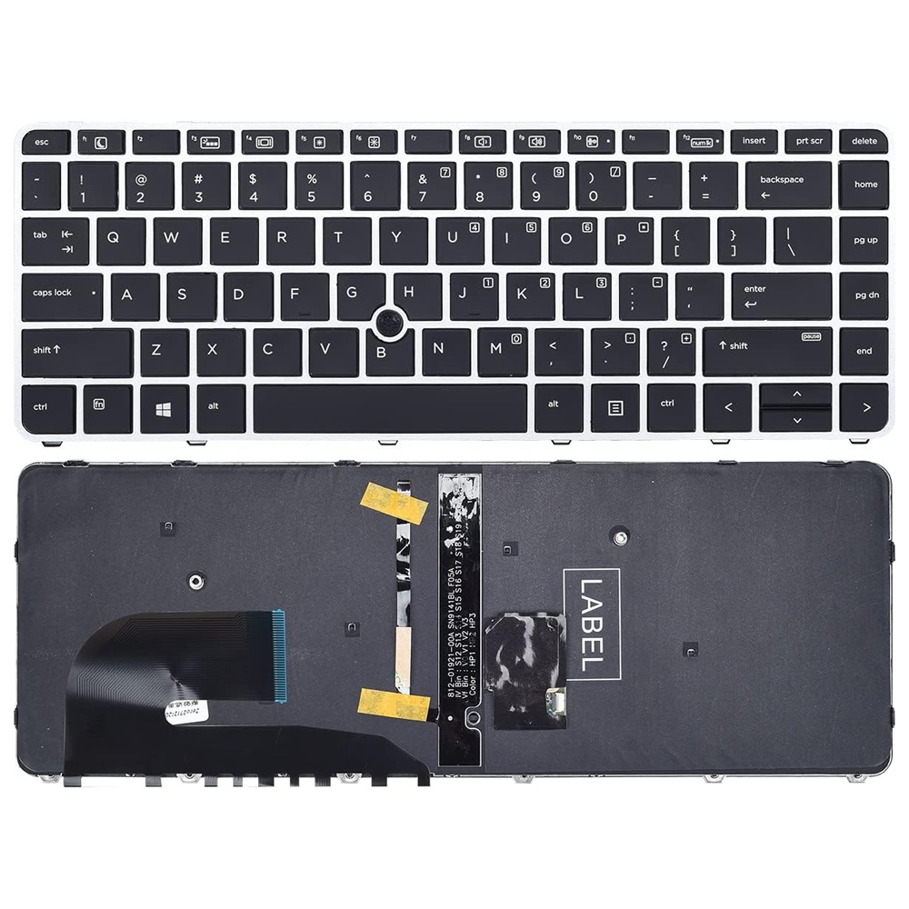 Клавіатура для ноутбука HP EliteBook 840 G3 з підсвічуванням