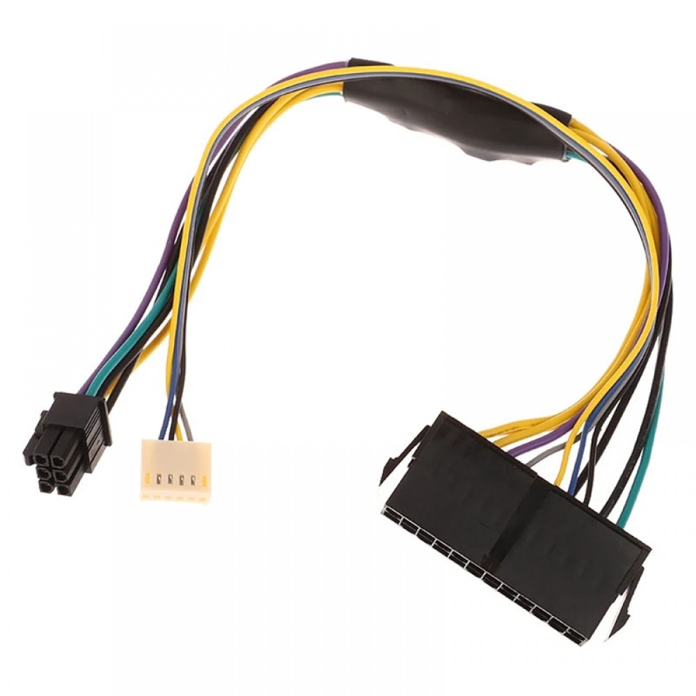 Câble adaptateur pour HP Elite 8100 8200 8300 ATX 24 broches vers 6P