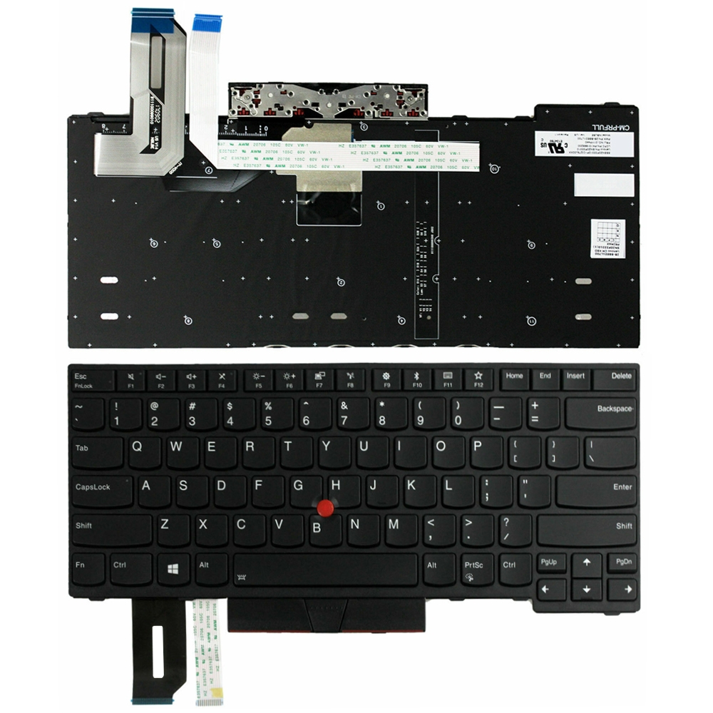 Per tastiera portatile Lenovo T480S E480 E485 L480 T490 versione USA