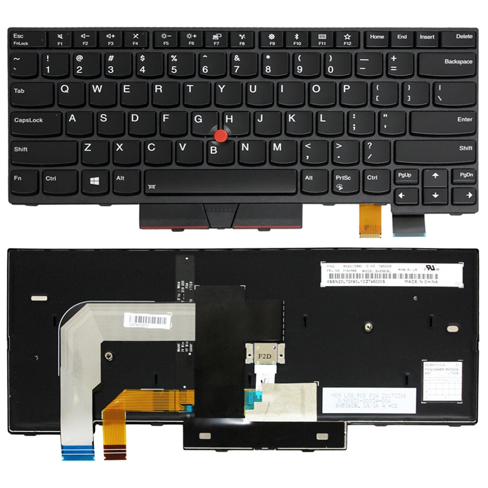 レノボ T470S/ThinkPad 13 2nd 新 S2 2017 米国バージョンのノートパソコンのキーボード