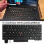 Pro Lenovo Thinkpad X280 20KF / Yoga 20R5 US verze podsvícená klávesnice notebooku