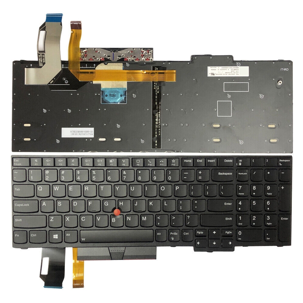 适用于联想 Thinkpad E580 E585 L580 E590 美版背光笔记本电脑键盘