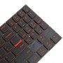 Pro Lenovo Y520 US verze klávesnice notebooku s podsvícením (červené slovo)