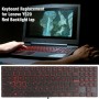 Pro Lenovo Y520 US verze klávesnice notebooku s podsvícením (červené slovo)