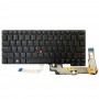 适用于联想 ThinkPad T14s Gen 3 21BR 21BS 美版笔记本电脑键盘 (黑色)