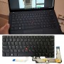 适用于联想 ThinkPad T14s Gen 3 21BR 21BS 美版笔记本电脑键盘 (黑色)