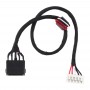 מחבר שקע חשמל עם כבל גמיש עבור Lenovo Thinkpad Y520 R720 R720-15IKB R720-15IKBN Y520-15IKBN