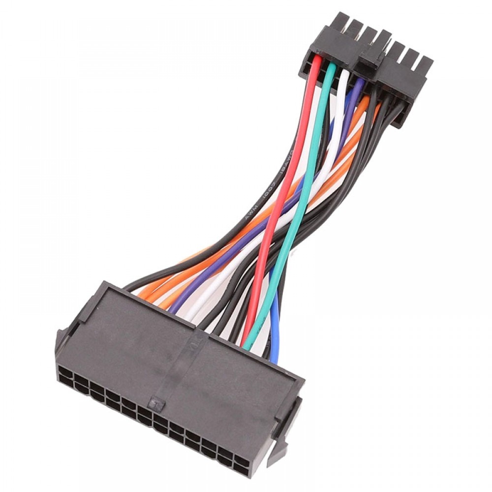 Cavo di alimentazione da 10 cm da 24P a 14P Cavo adattatore da 24 pin a 14 pin per Lenovo IBM Q77 / B75 / A75 / Q75
