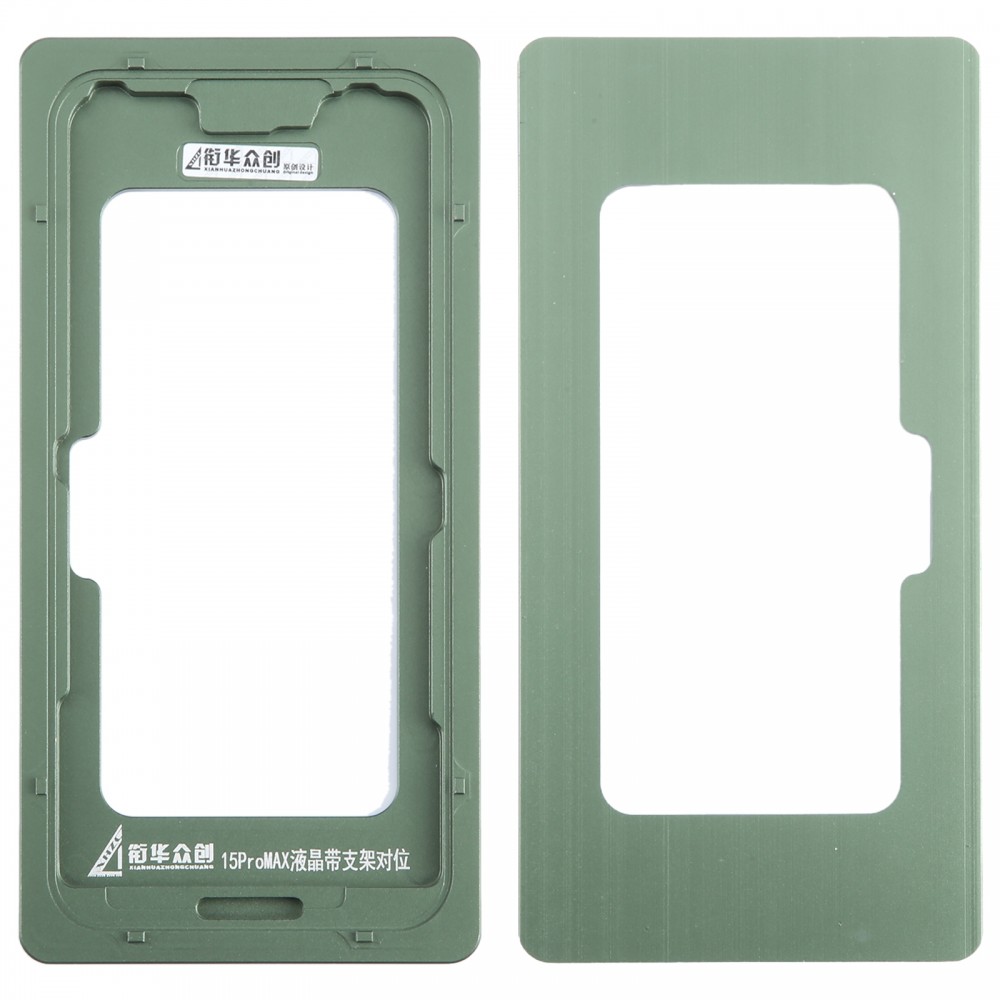 Per schermo LCD iPhone 15 Pro Max con stampo fisso per calibrazione cornice cornice